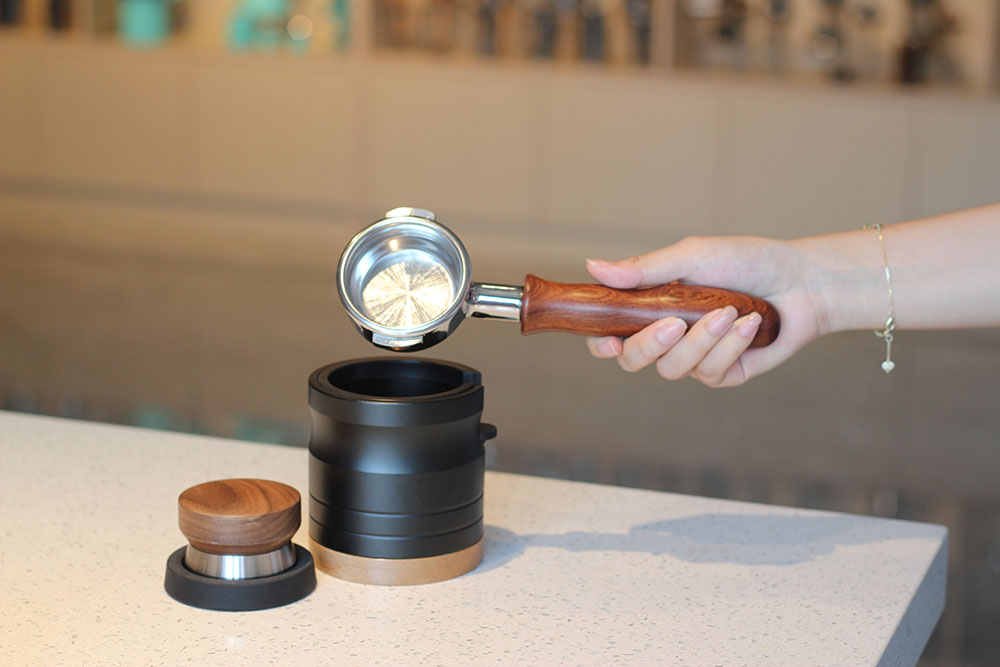304 Stainless Steel Portafilter & Wood Handle — 6