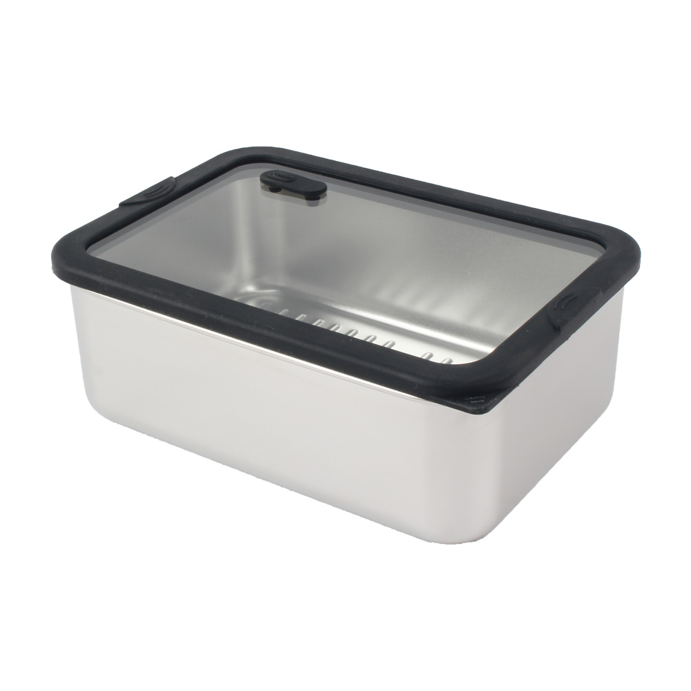 Stainless Steel Food Storage Container Set, Airtight & Leakproof Containers — product information
