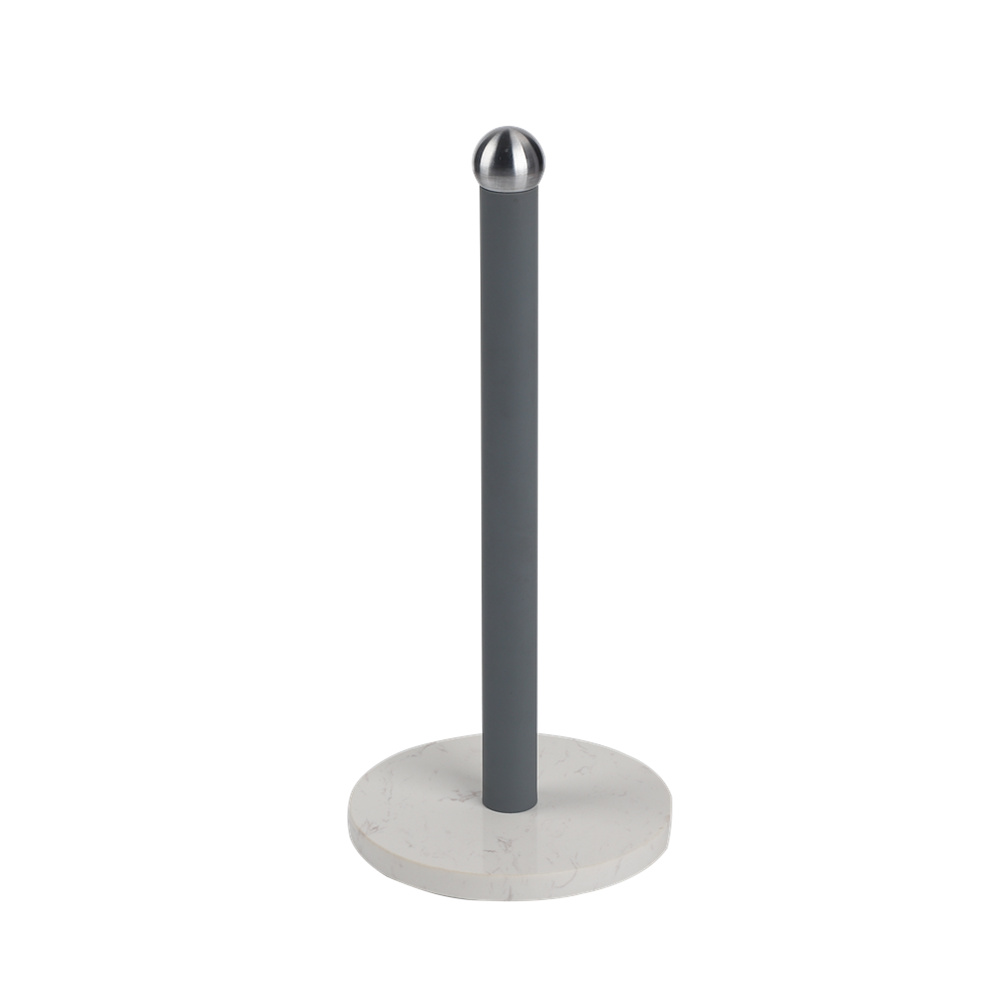 Standing Kitchen Roll Holder, Stainless Steel Paper Towel Holder, Freestanding Holder