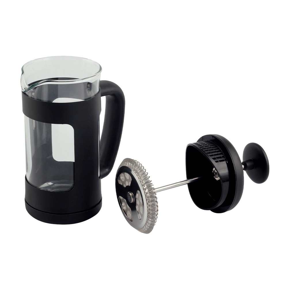 Heat Resistant Borosilicate Glass Stainless Steel Coffee Press — 5