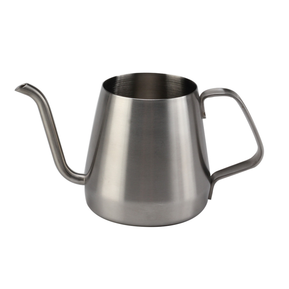 550ml Satin Polishing Stainless Steel Hand Drip Coffee/Tea Kettle — product information