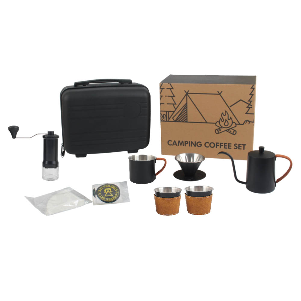 Travel Coffee Kit, All in One Portable Pour Over Set — product information