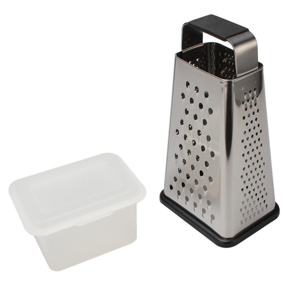 Durable Stainless Steel Professional Cheese Grater — 2