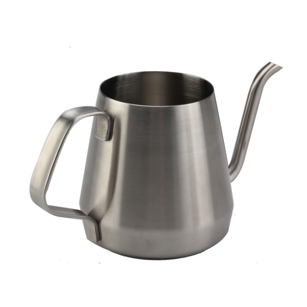 550ml Satin Polishing Stainless Steel Hand Drip Coffee/Tea Kettle — 3