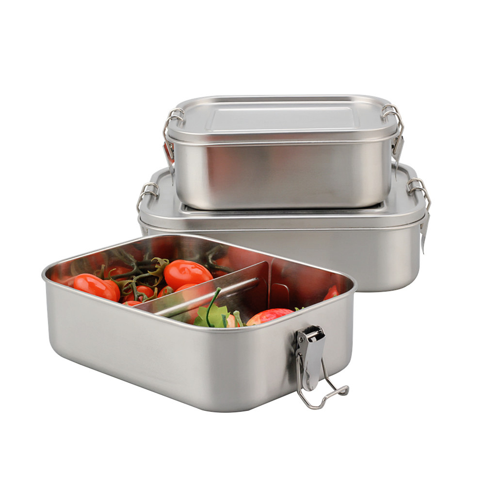 Stainless Steel Lunch Box — product information