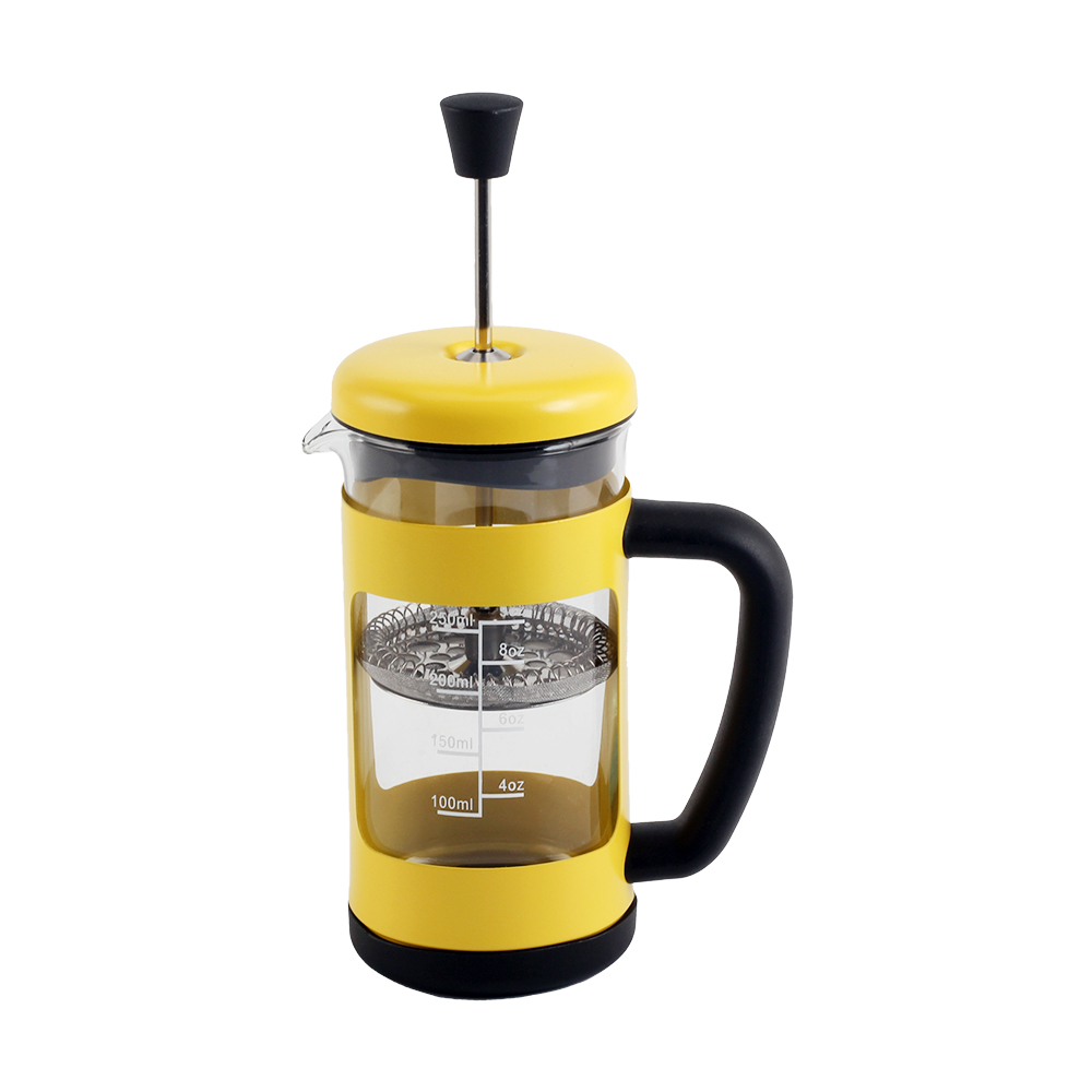 High-Heat Borosilicate Glass French Press Coffee Maker — product information