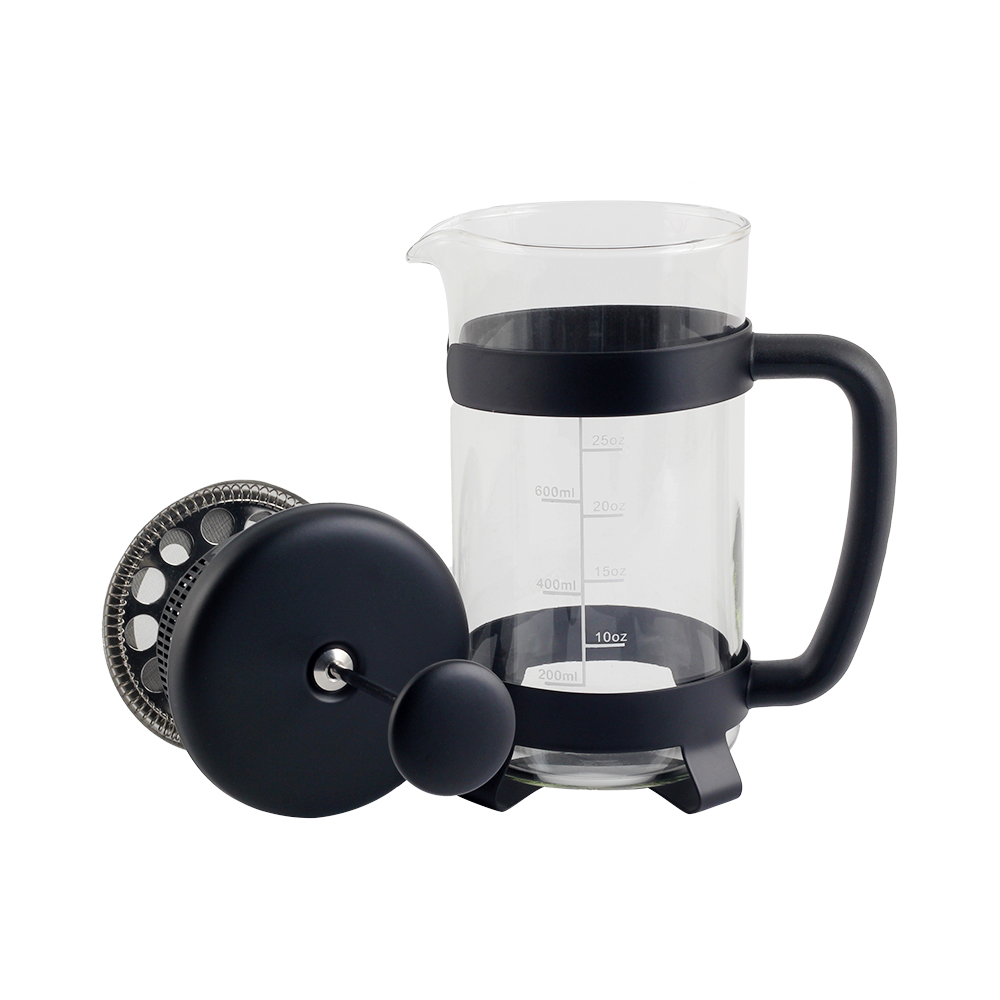 Heat Resistant Glass Stainless Steel Coffee Press — 3