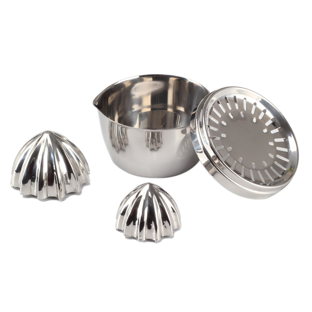 Lemon Citrus Juicer With Container, Stainless Steel Lemon Juice Maker — product information