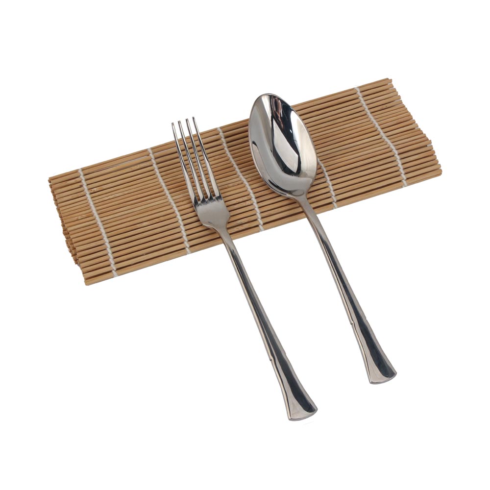 Stainless Steel Flatware Set, (65, Gold Accent) Dishwasher Safe, Mirror Polished 2pcs — product information