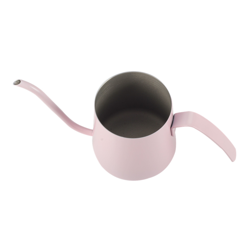 Small Pour Over Coffee Kettle Pink — product information