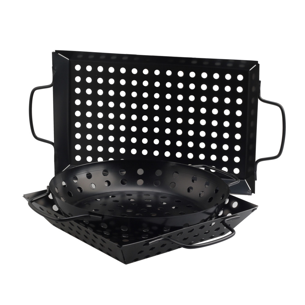 Essential Grilling Accessories For Outdoor Grill & BBQ, Premium Nonstick Grilling Basket/Grill Net — 5