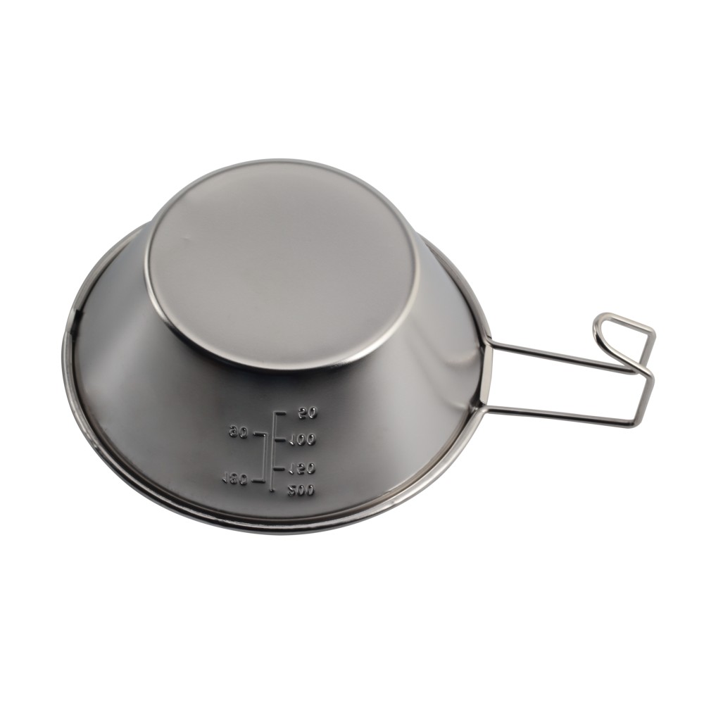 Metal Measuring Cup With Dual Scale — 3