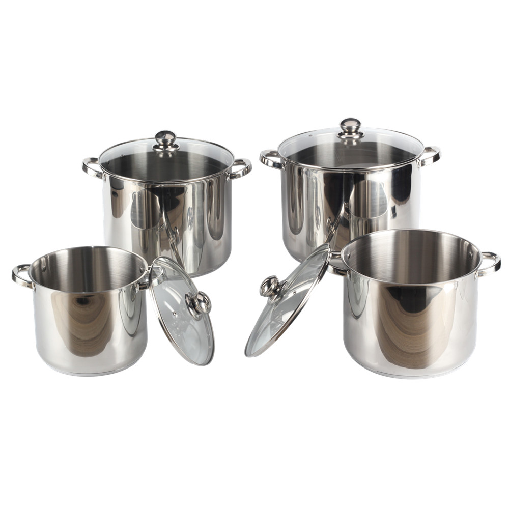 Stainless Stockpot With Cover — 2