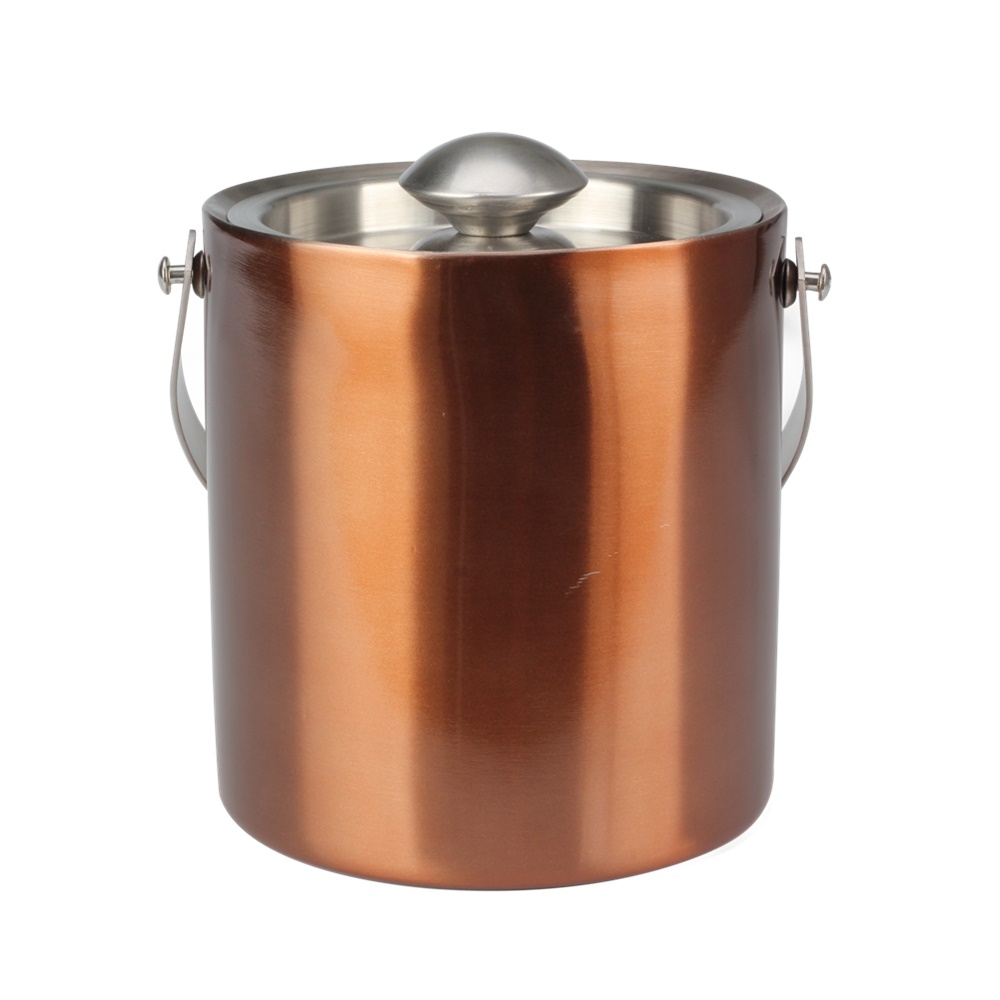 Bronze Color, Ice Bucket, Stainless Steel Ice Bucket — product information