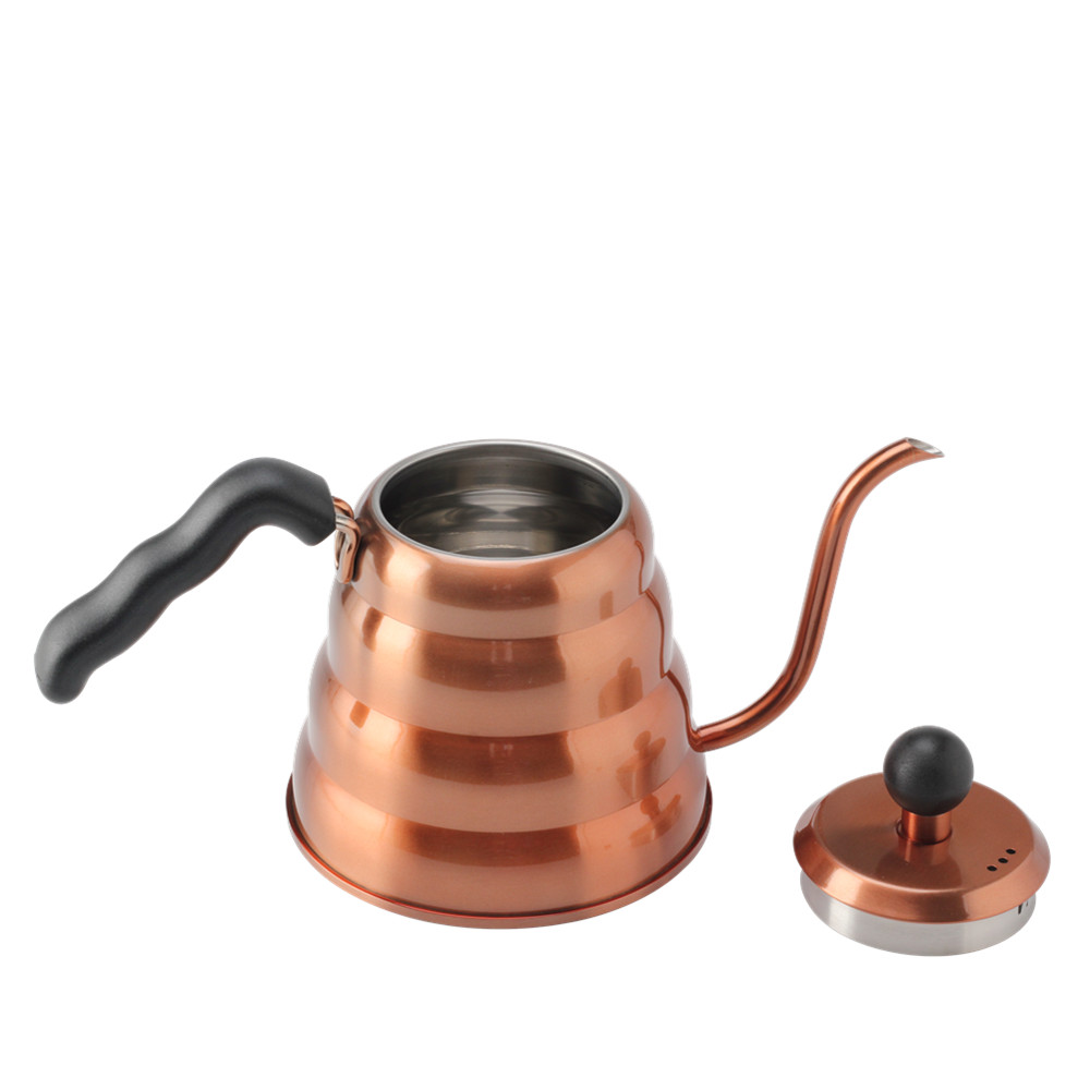 Copper Professional Gooseneck Kettles — product information