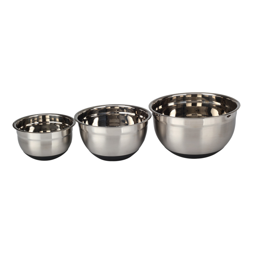 Premium Stainless Steel Mixing Bowl Set — 2