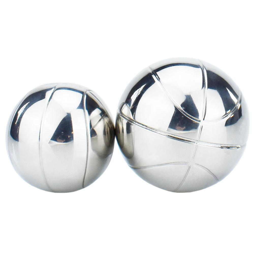 Basketball Shape Ice Cube, Whiskey Stone, Stainless Steel Ice Cubes With High Cooling — product information