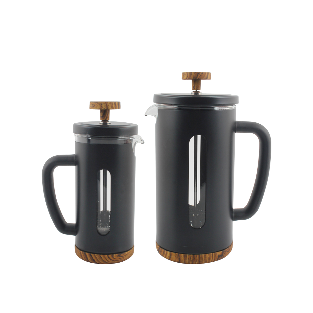 1 Liter Glass French Press Coffee Maker, Cold Brew Coffee Pot Tea Press for Kitchen — 4