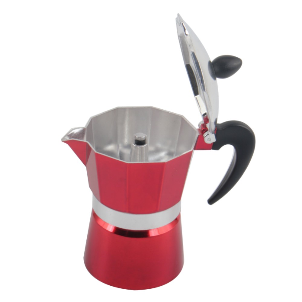 Espresso Maker, Made Real Italian Coffee, Moka Pot — 4