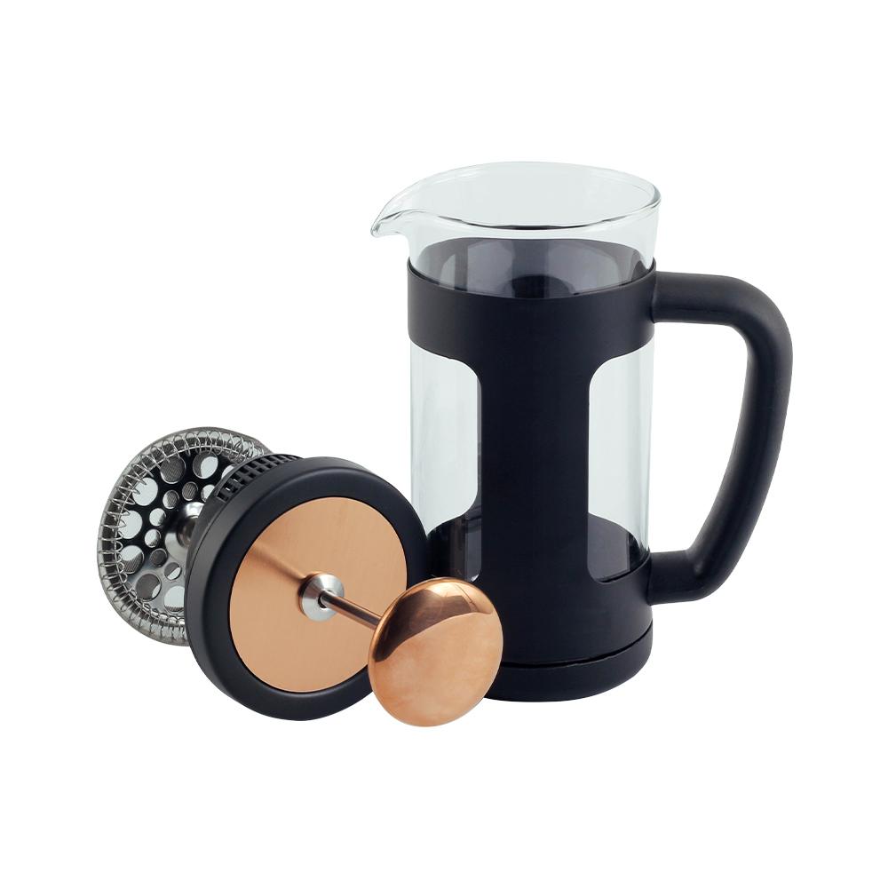 Stainless Steel Filter Plunger System & Durable Borosilicate Heat Resistant — product information