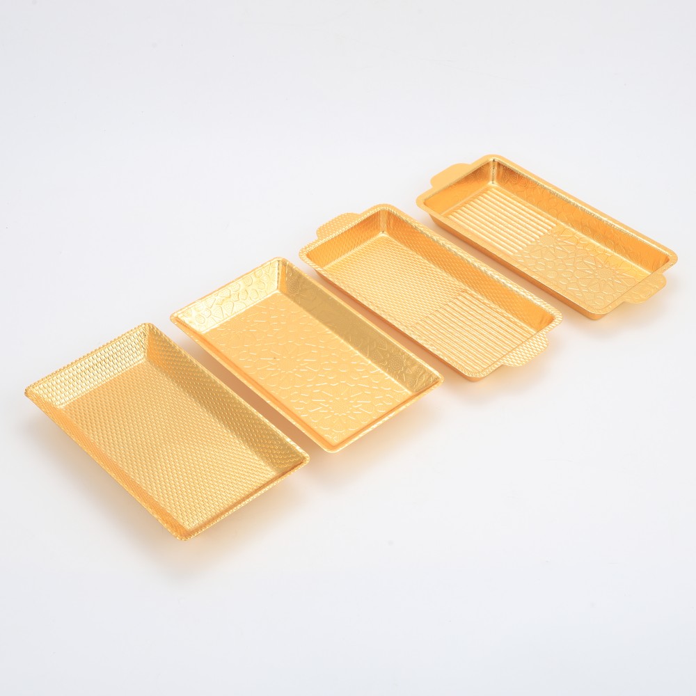 Rectangular Iron Tray, Coffee Tea Serving Tray — 6