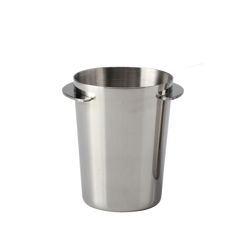 Stainless Steel Espresso Coffee Dosing Cup W/O Silicone — product information