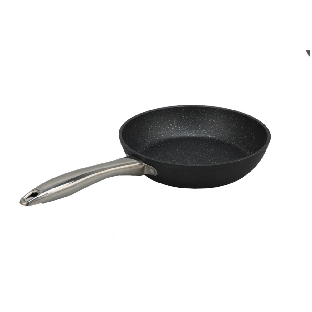 Black Non-Stick Stainless Steel Fry Pan — 4