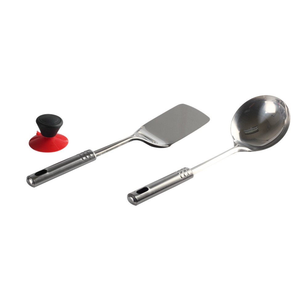 19pcs Stainless Steel Cookware Set — 4