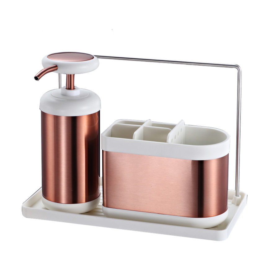 Soap Dispenser Storage Set With Various Color — product information