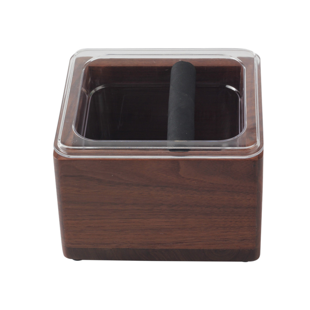Coffee Knock Box With Durable Knock Bar, Espresso Accessories — 3