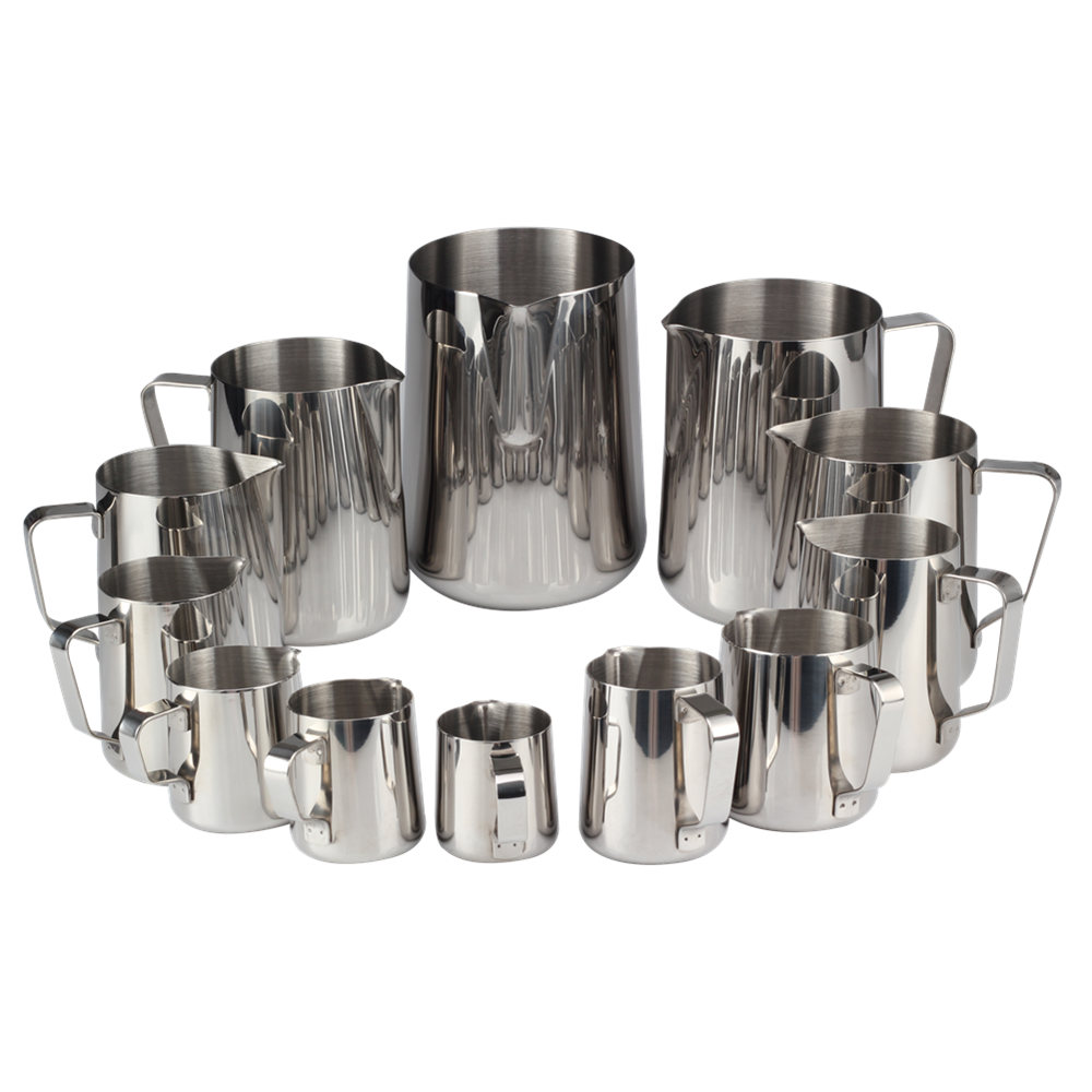 Stainless Steel Milk Jug for Cappuccino — product information