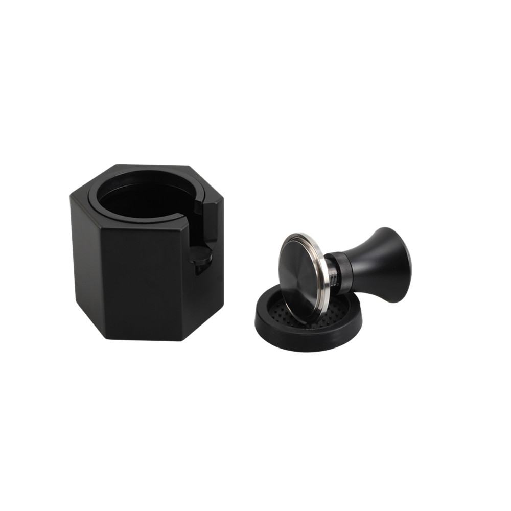 Espresso Tamping Station, Adjustable Height Coffee Portafilter Holder — 2