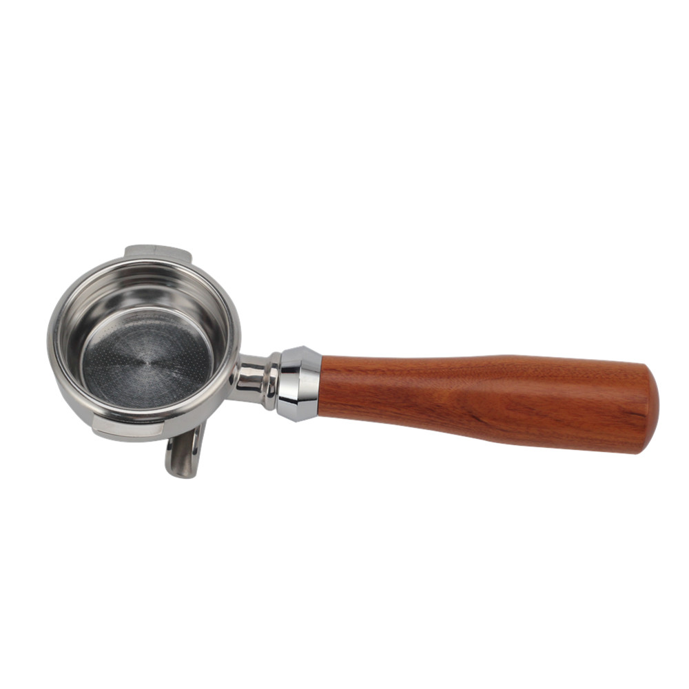 Double Spout  Portafilter 2 Ears With Stainless Steel Filter Basket — 5