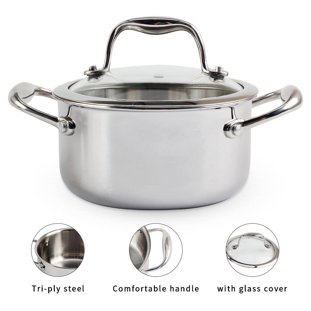Stainless Steel Stock Pot — 4