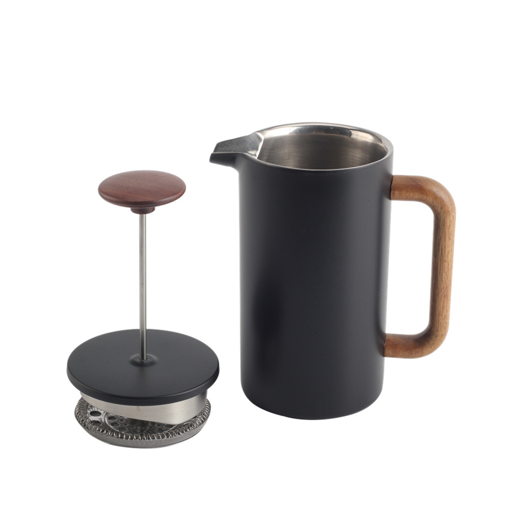 Stainless Steel Double Wall French Press — product information