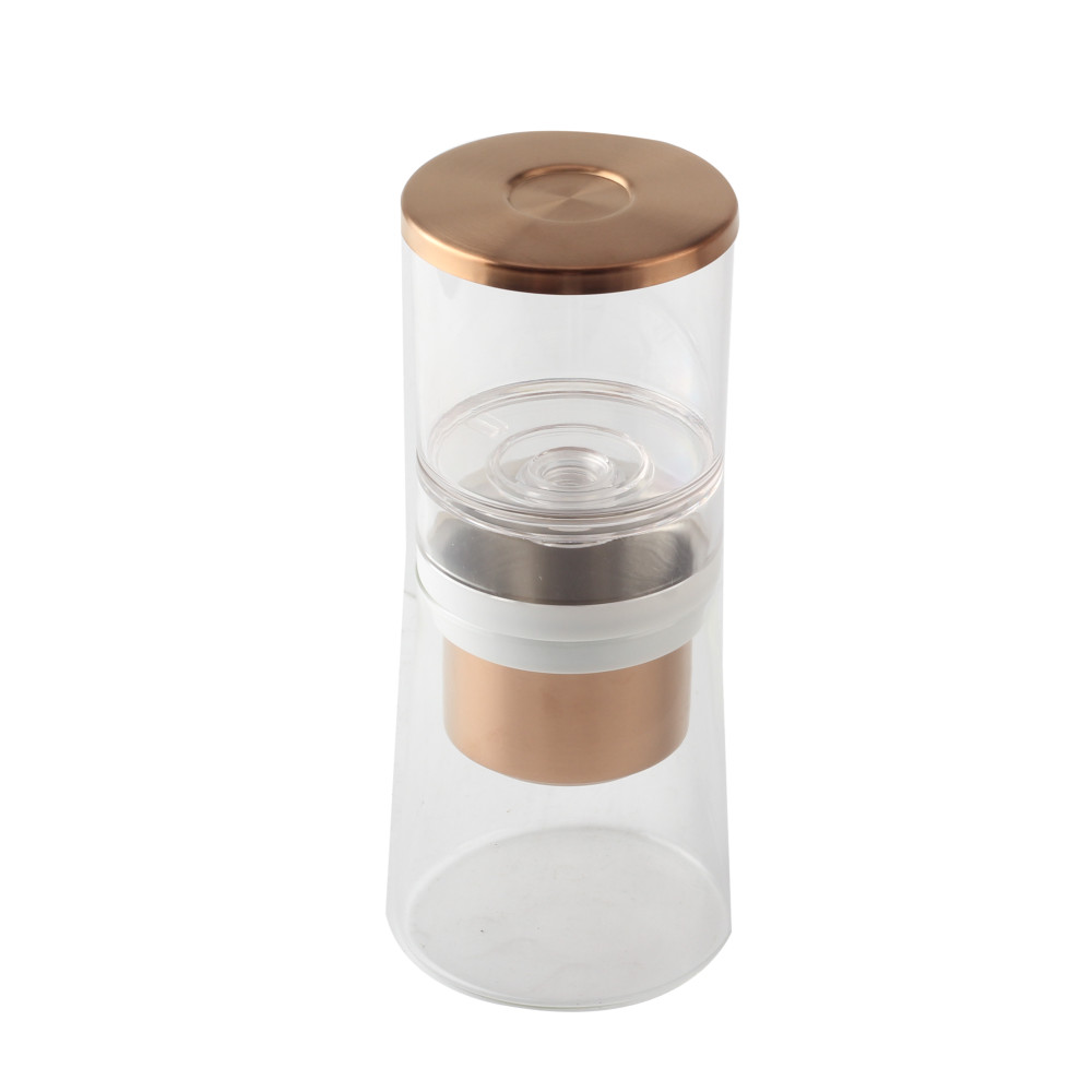 Ice Drip Coffee Maker 14oz Cold Brew Coffee Smooth Dripper Slow Cold Drip Iced Coffee Concentrate Brewer with Adjustable Water Flow — 2