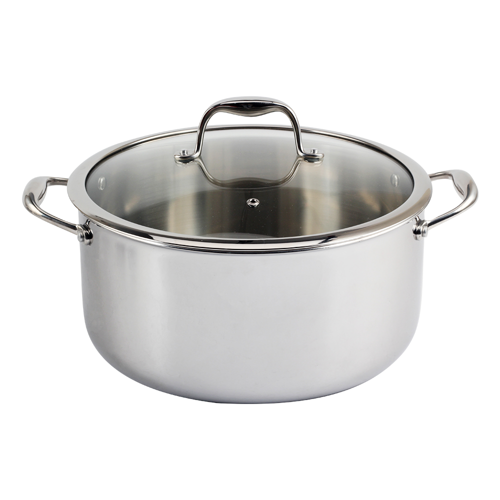 Stainless Steel Stock Pot With Handle