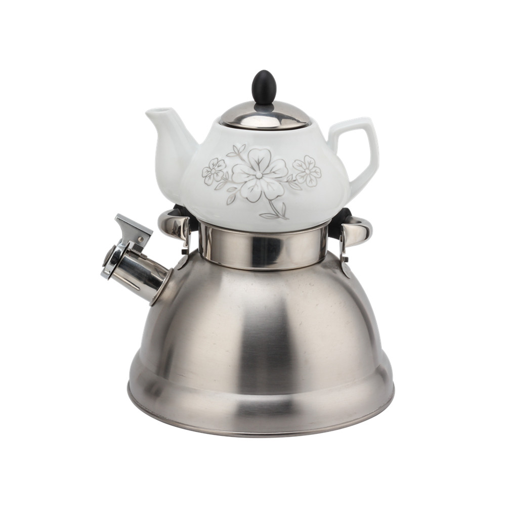 Whistling Kettle-Stainless Steel-Tea Kettle With Design — product information