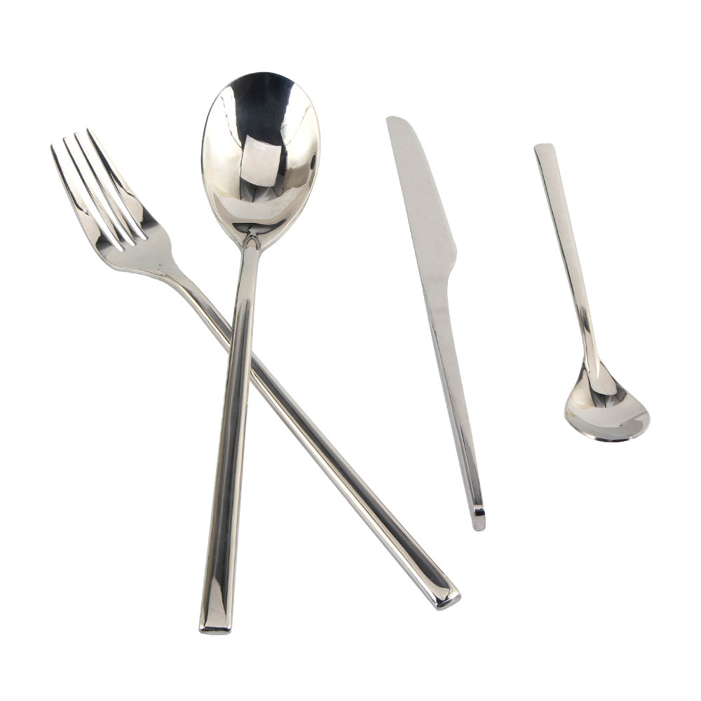 Tableware Include Forks Spoons Knives for Home Restaurant, Beaded Handle, Dishwasher Safe — 7