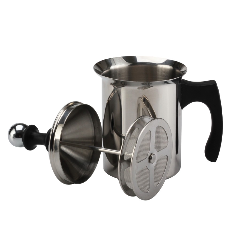 Stainless Steel Hand Held Frother for Coffee, Latte, Cappuccino — 4