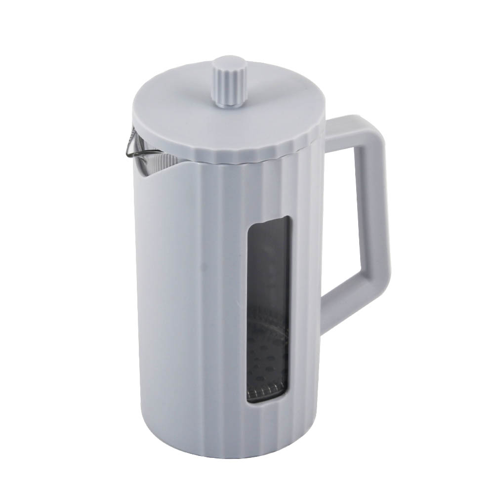 Stainless Steel Plunger System & Durable Borosilicate Heat Resistant Glass Coffee Press — product information