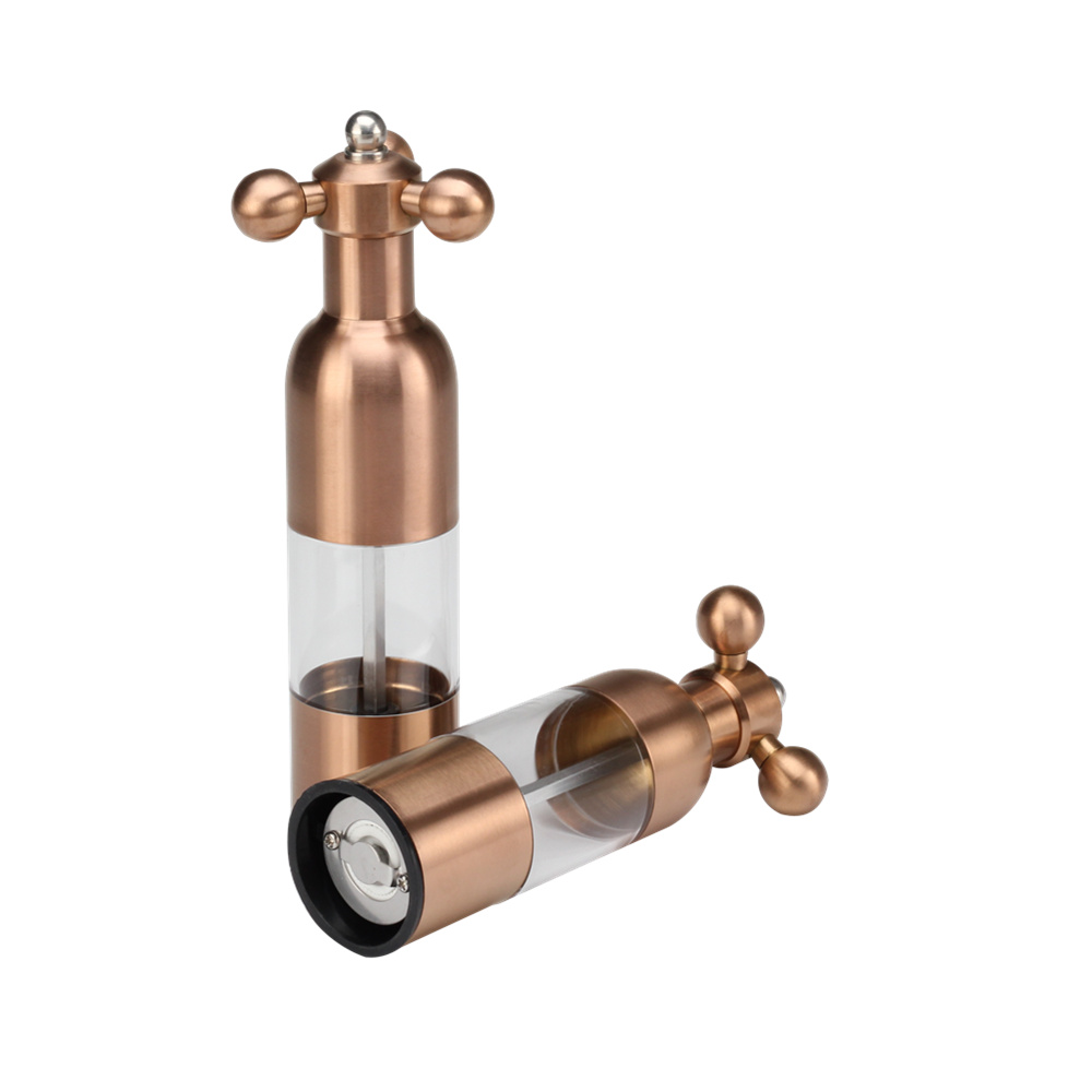 Pepper Mill, Salt Mill, Pepper Mill With Adjustable Ceramic Grinder — 3