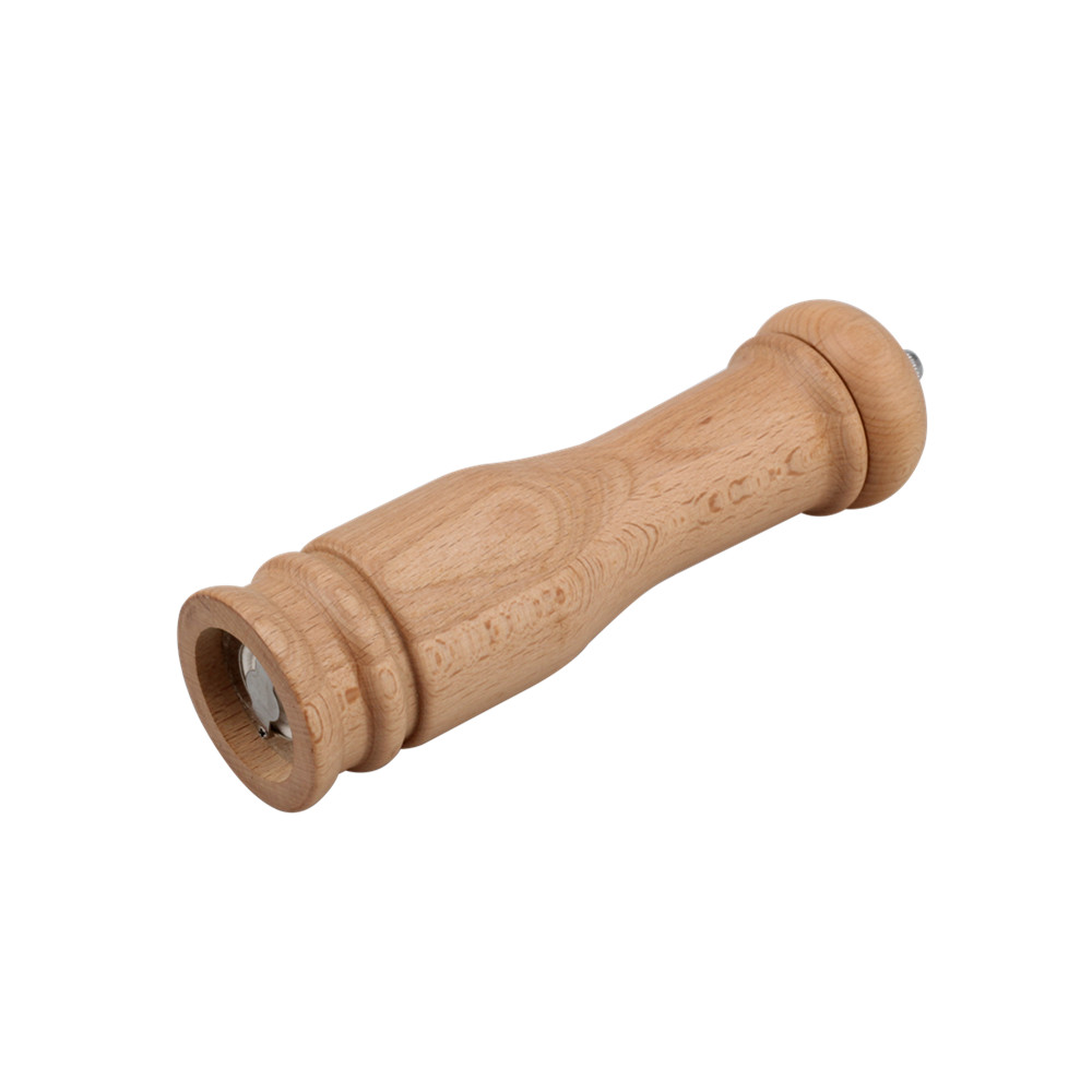 Wooden Pepper Mill Salt Grinder Refillable — 3