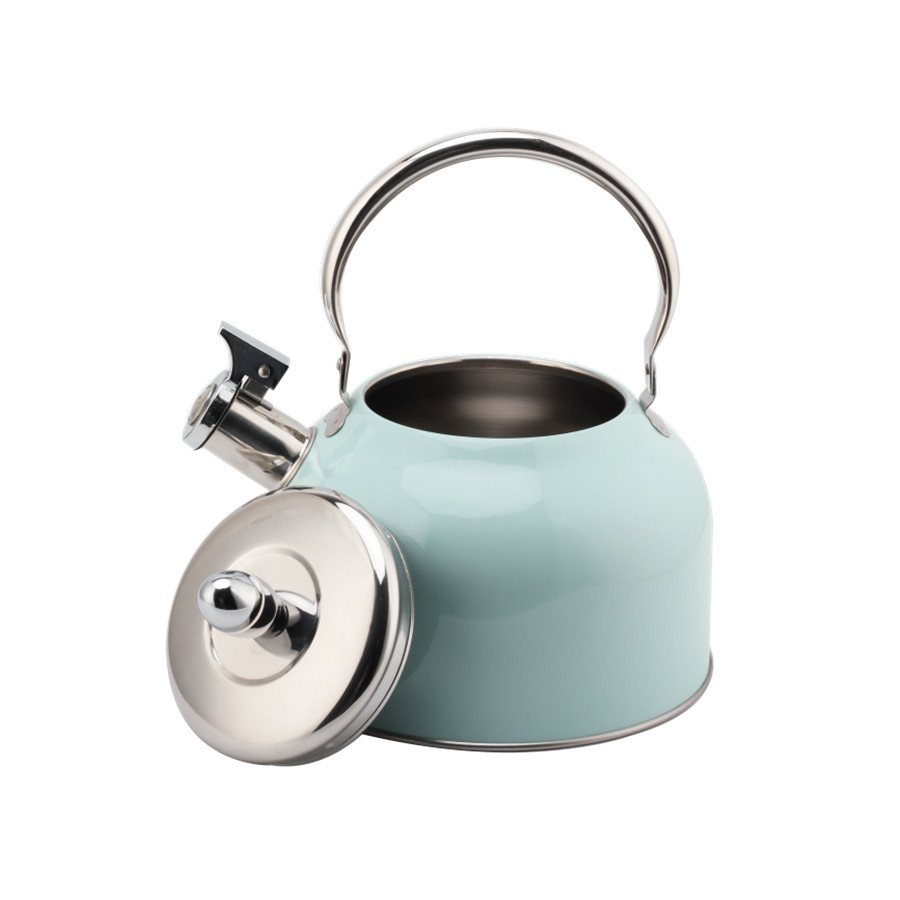 Stainless Steel Whistling Tea Kettle, Tea Kettle for All Hobs — 4