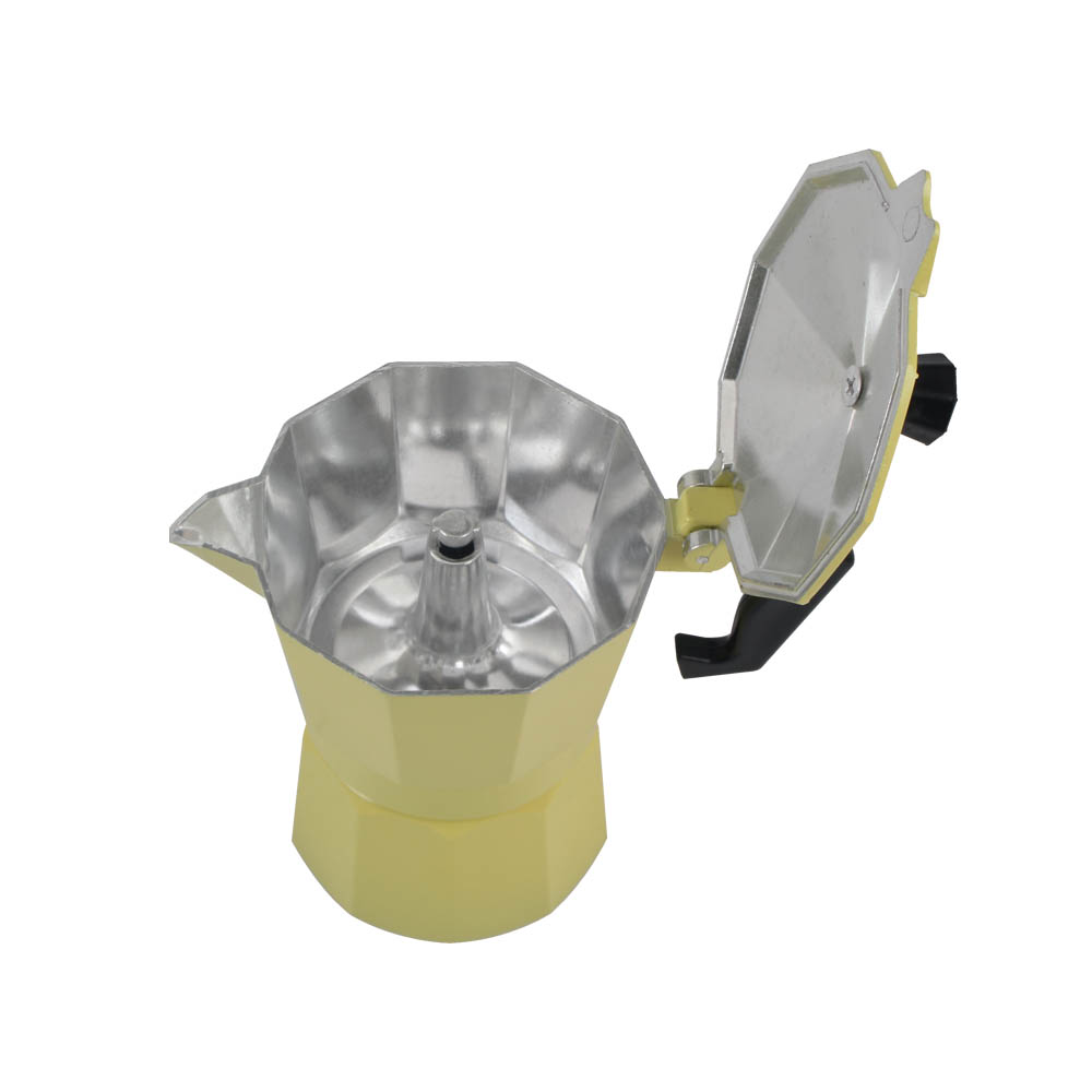 Aluminum Coffee Percolator, Italian Espresso Coffee Maker — product information