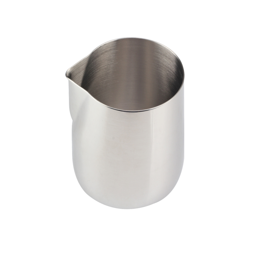 12oz No Handle Stainless Steel Creamer Cup for Coffee — product information