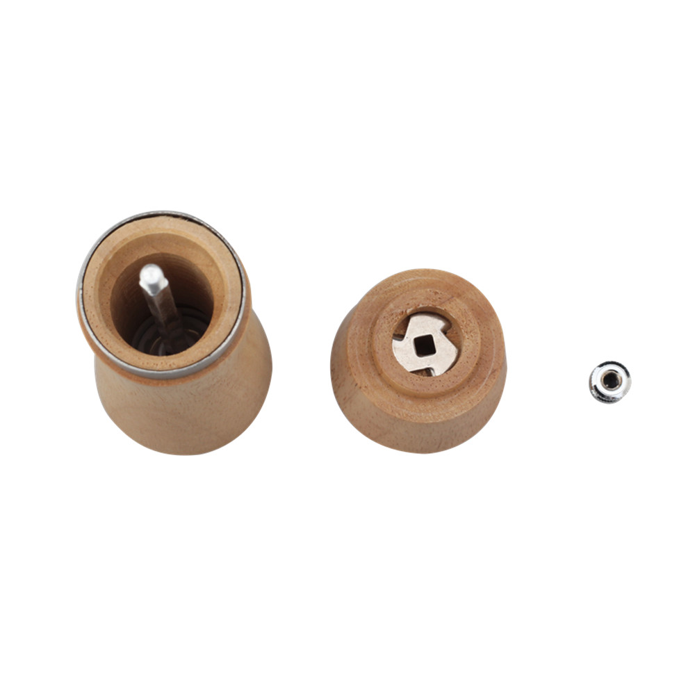Wooden Salt And Pepper Grinder,6.3 Inch Manual Salt And Pepper Mill — product information