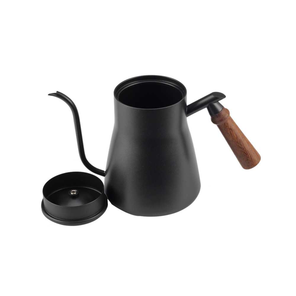 Teflon Coating Coffee Pouring Kettle With Lid — 2