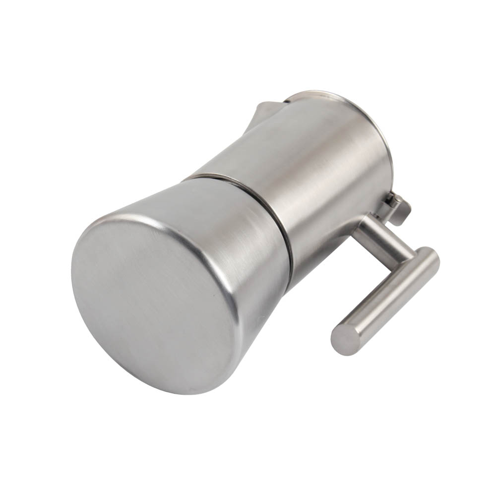 Matt Finish Stainless Steel Moka Pot — 7