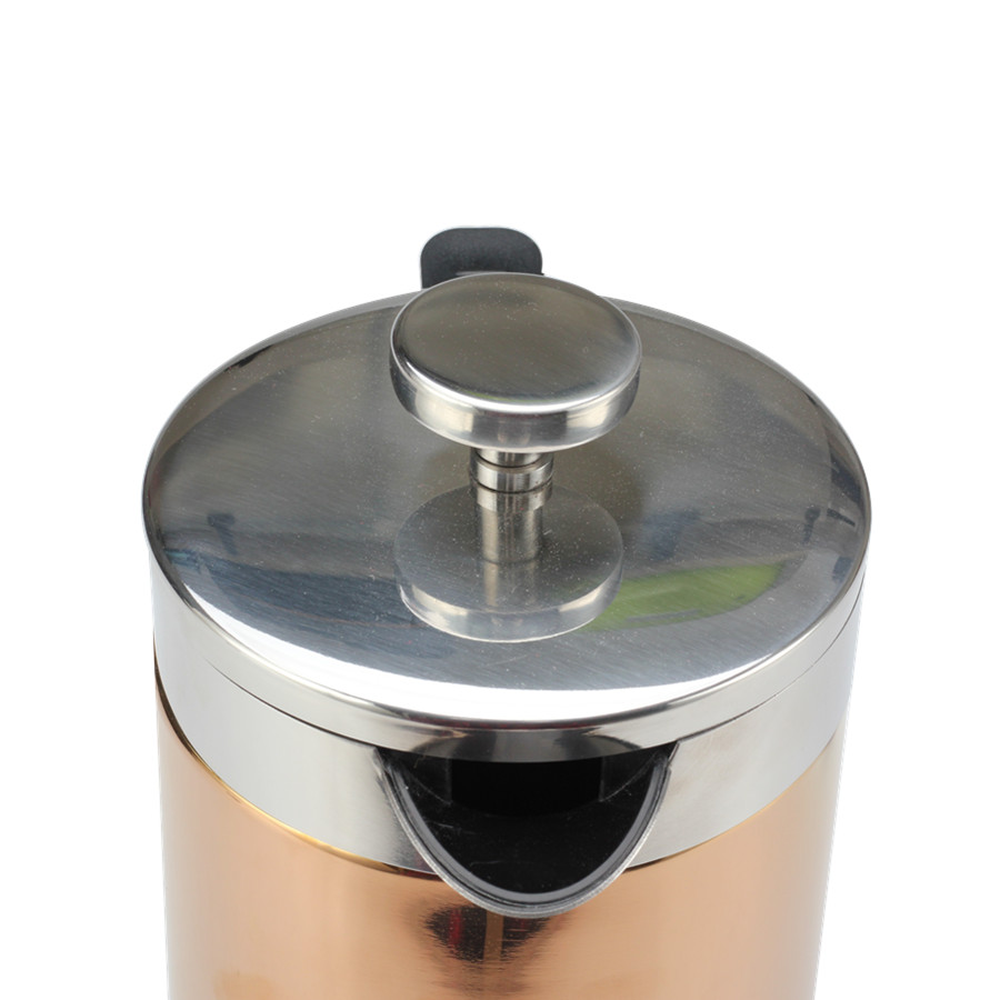 Stainless Steel Manual Coffee Makers for Home, Office Or Camping，Copper — 6